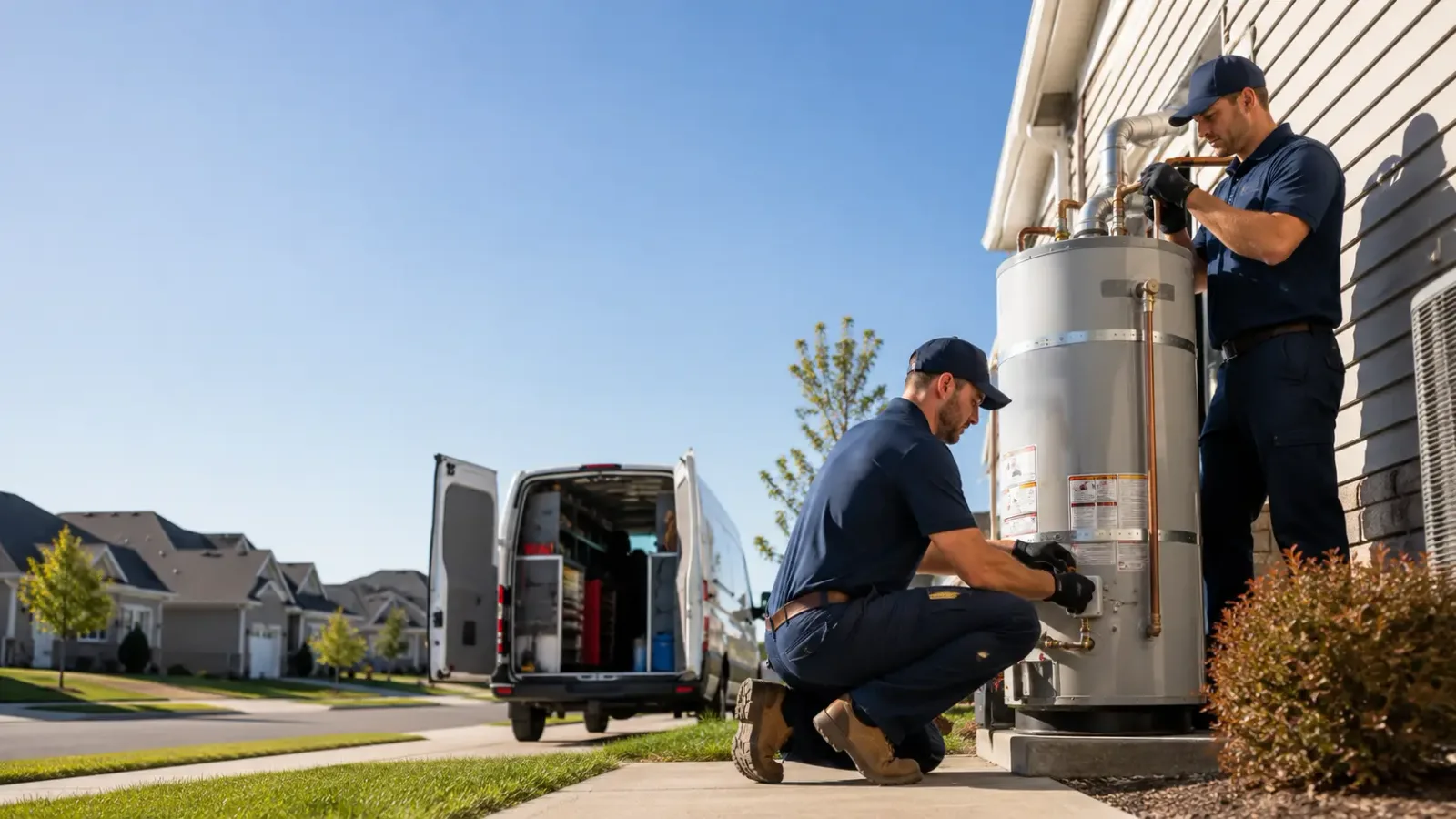 Water Heater Installation in Grandfalls, TX
